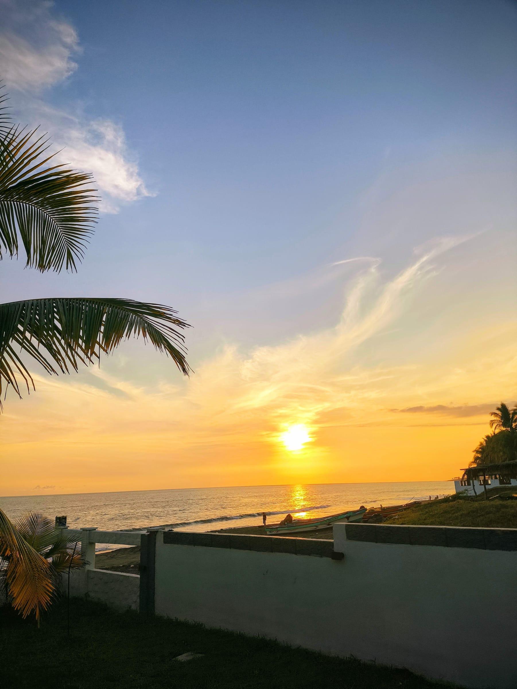 Atardecer desde el rancho